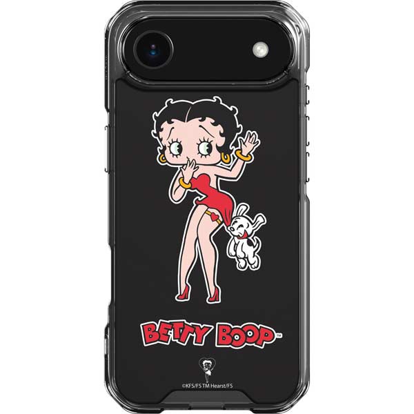 Betty Boop With Puppy iPhone 17 Air Clear Case
