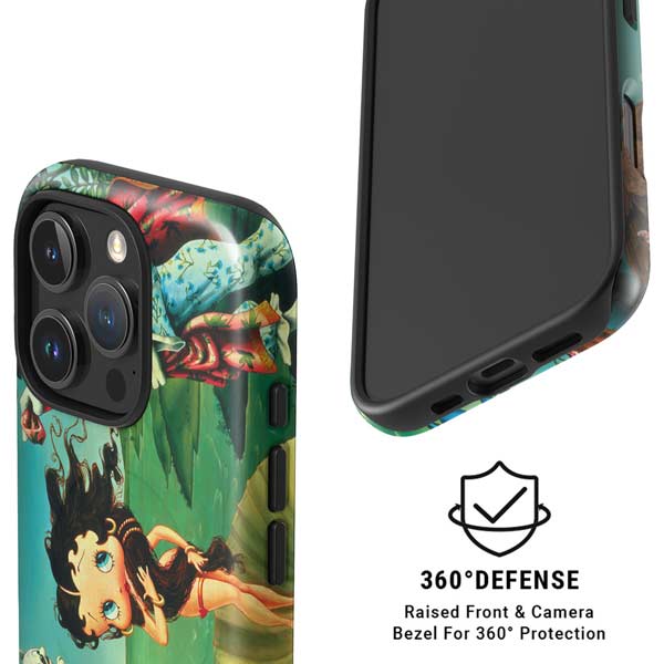 Betty Boop At Sea iPhone 16 Pro Magsafe Impact Case
