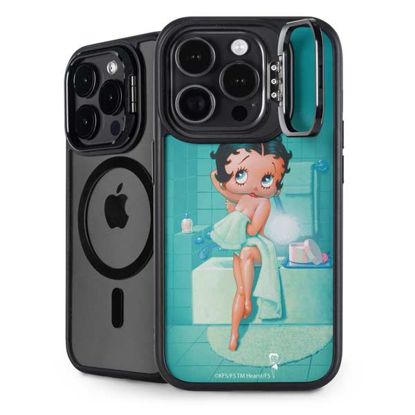 Betty Boop Bathing iPhone 14 Pro Kickstand Case