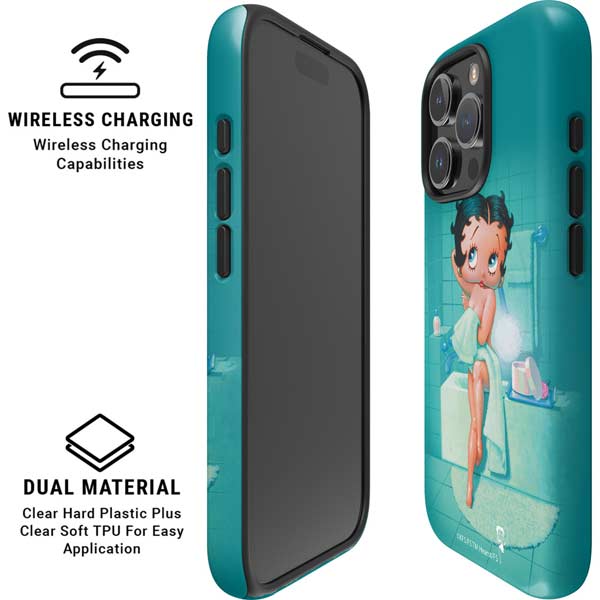 Betty Boop Bathing iPhone 16 Pro Max Magsafe Impact Case