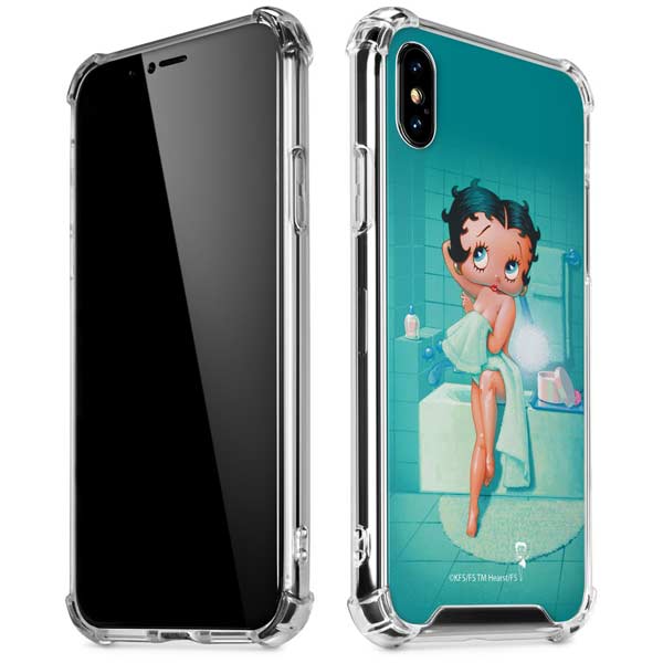 Betty Boop Bathing iPhone X/XS Clear Case