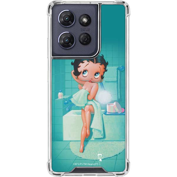 Betty Boop Bathing Moto G 5G (2025) Clear Case