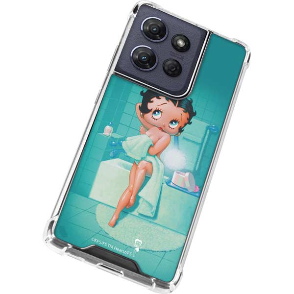 Betty Boop Bathing Moto G 5G (2025) Clear Case