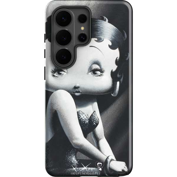 Betty Boop Black and White Galaxy S26 Ultra Impact Case