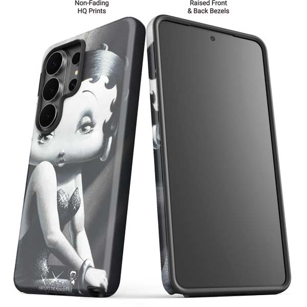 Betty Boop Black and White Galaxy S26 Ultra Impact Case