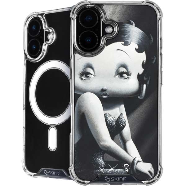 Betty Boop Black and White iPhone 17 MagSafe Case