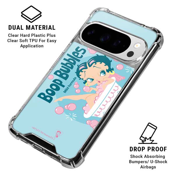 Betty Boop Bubbles Google Pixel 10 Pro Clear Case
