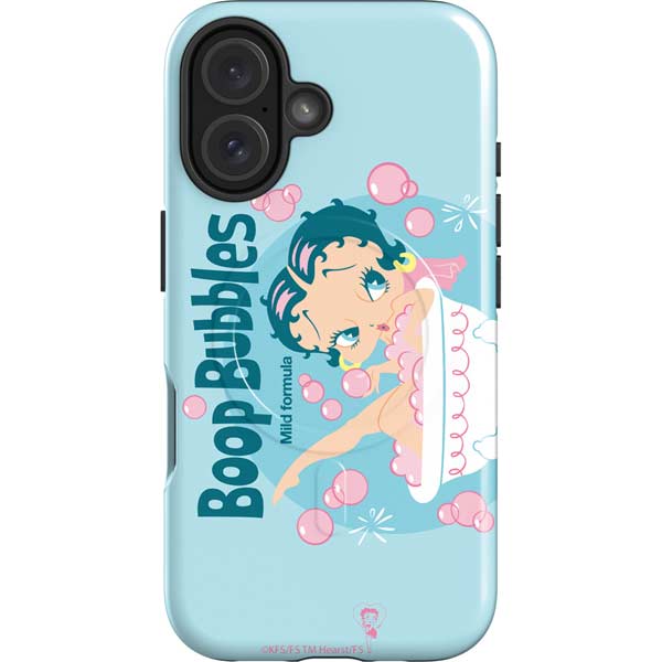 Betty Boop Bubbles iPhone 16 Magsafe Impact Case