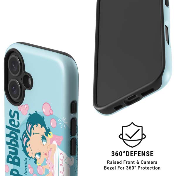Betty Boop Bubbles iPhone 16 Magsafe Impact Case