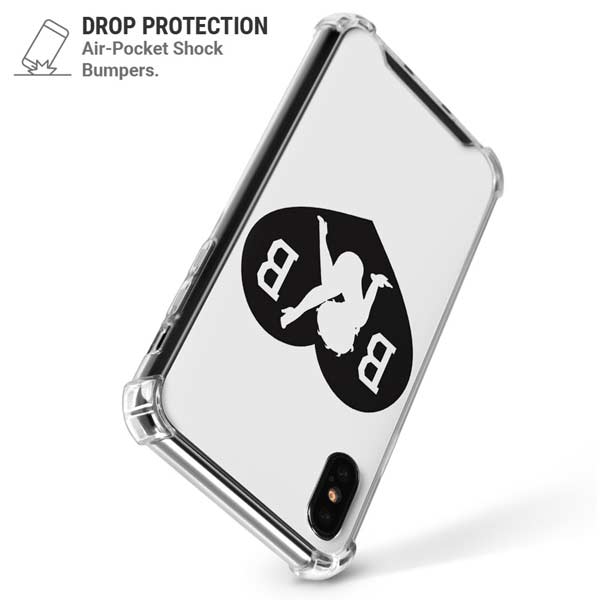 Betty Boop BW iPhone X/XS Clear Case