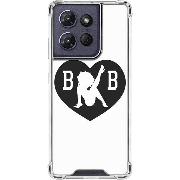 Betty Boop BW Moto G Power 5G (2025) Clear Case