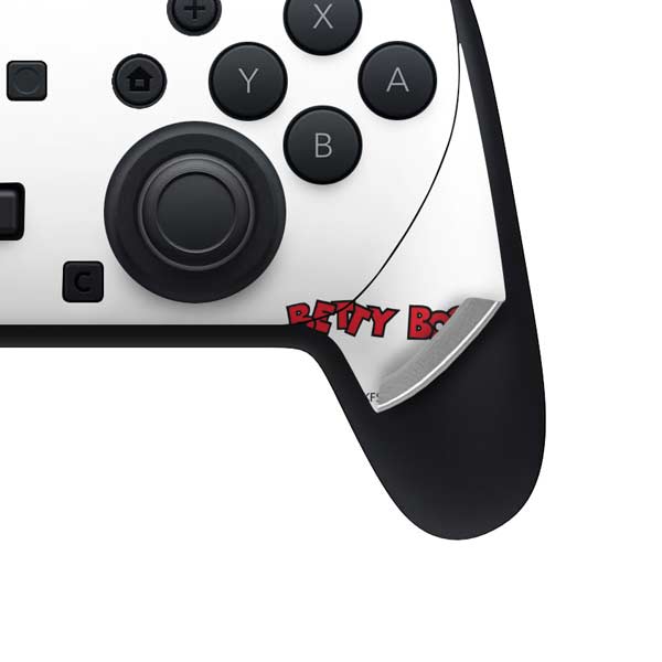 Betty Boop BW Nintendo Switch 2 (2025) Pro Controller Skin