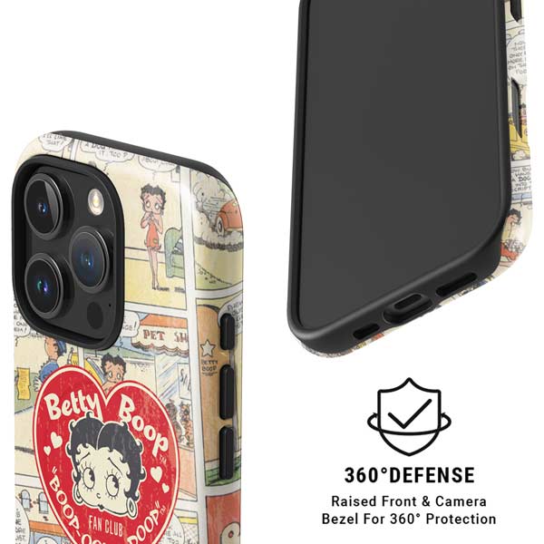 Betty Boop Comic Strip iPhone 16 Pro Max Magsafe Impact Case