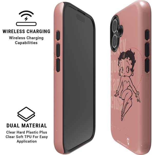 Betty Boop Fan Club iPhone 16 Magsafe Impact Case