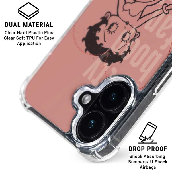 Betty Boop Fan Club iPhone 17 Clear Case