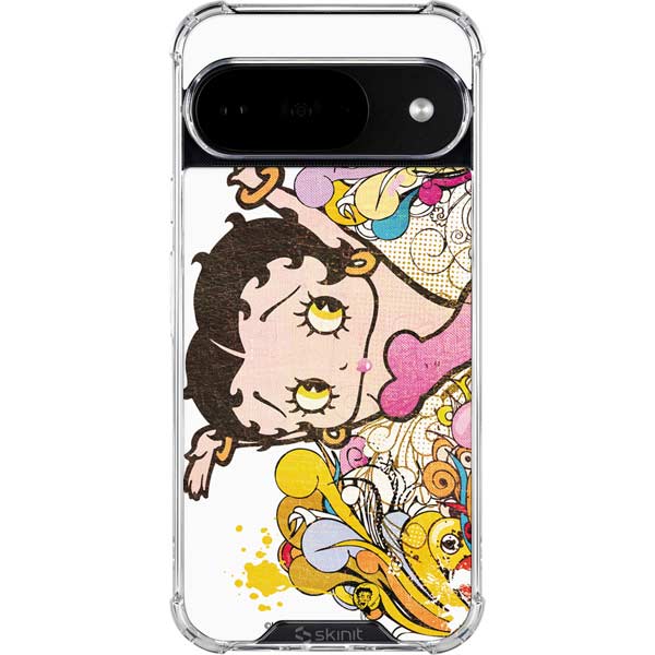 Betty Boop Hands Up Google Pixel 10 Clear Case