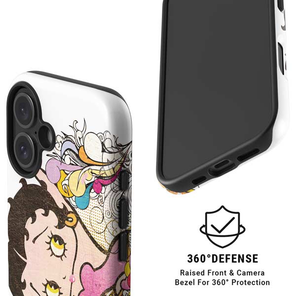 Betty Boop Hands Up iPhone 16 Plus Magsafe Impact Case