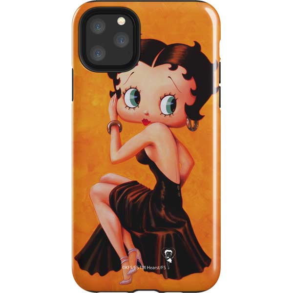 Betty Boop Little Black Dress iPhone Cases