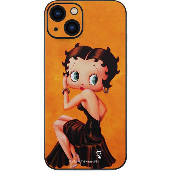 Betty Boop Little Black Dress iPhone 15 Skin