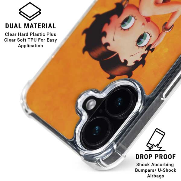 Betty Boop Little Black Dress iPhone 17 MagSafe Case