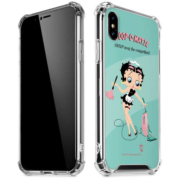 Betty Boop O Matic iPhone X/XS Clear Case