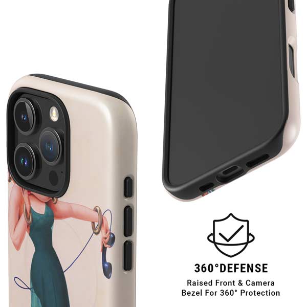 Betty Boop On the Phone iPhone 16 Pro Max Magsafe Impact Case