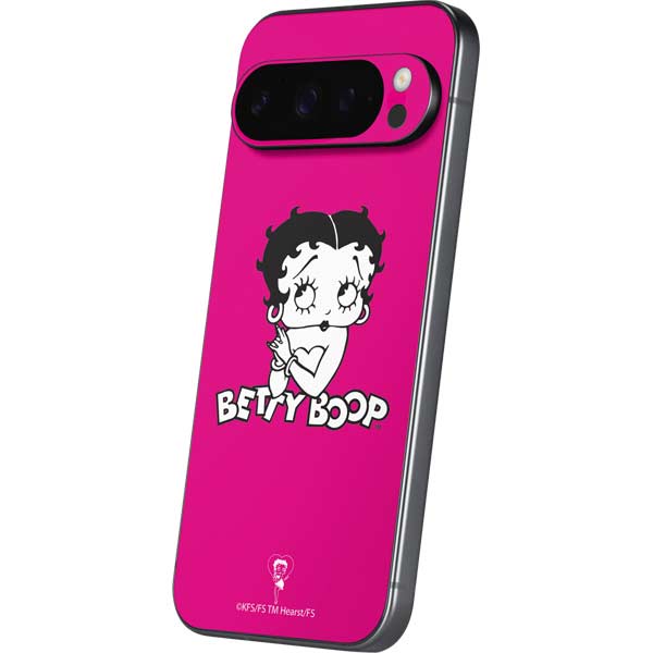 Betty Boop Pink Background Google Pixel 10 Pro XL Skin