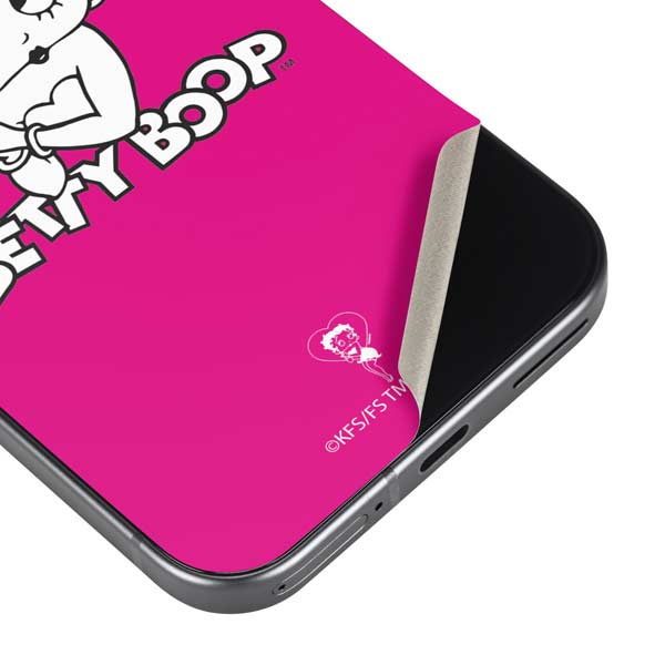 Betty Boop Pink Background Google Pixel 10 Pro XL Skin