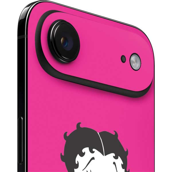 Betty Boop Pink Background iPhone 17 Air Skin