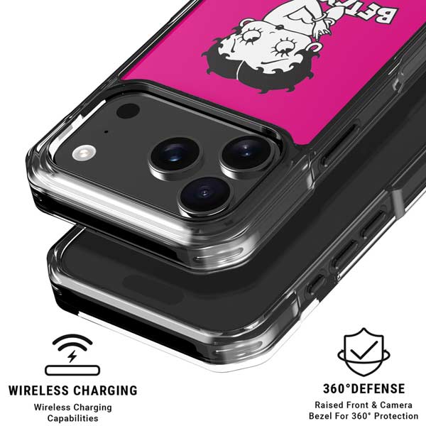 Betty Boop Pink Background iPhone 17 Pro MagSafe Case