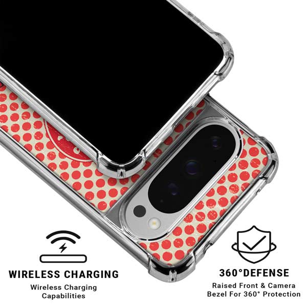 Betty Boop Red Heart Google Pixel 10 Pro XL Clear Case