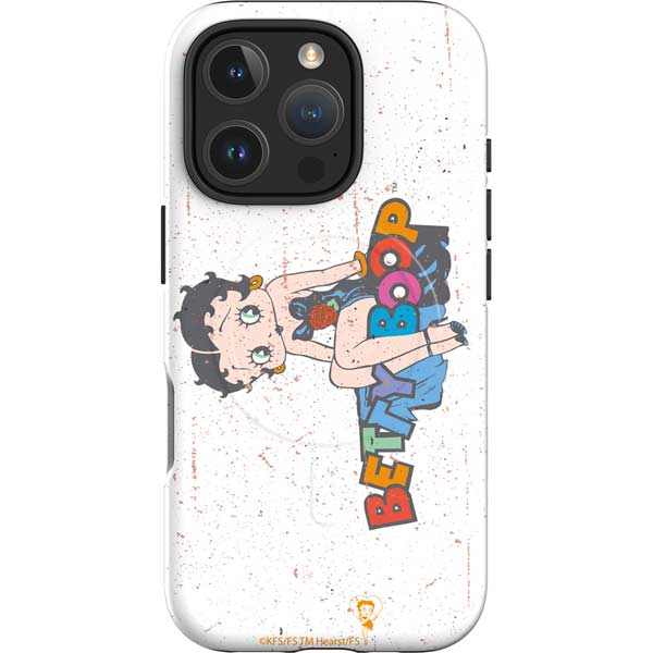 Betty Boop Splatter iPhone 16 Pro Magsafe Impact Case