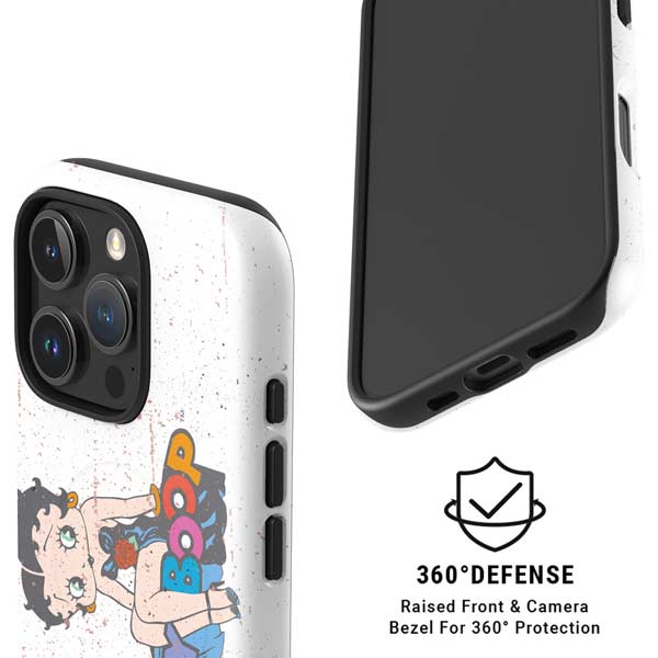 Betty Boop Splatter iPhone 16 Pro Magsafe Impact Case