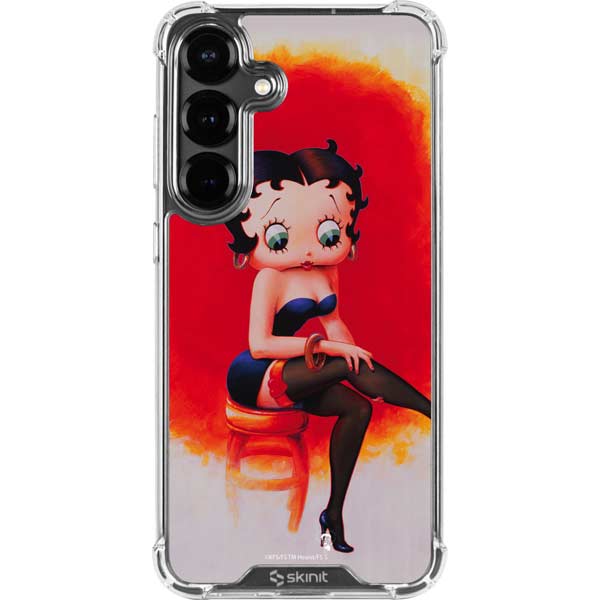 Betty Boop Stockings Galaxy S26 Plus Clear Case