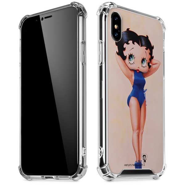 Betty Boop Swimsuit iPhone X/XS Clear Case