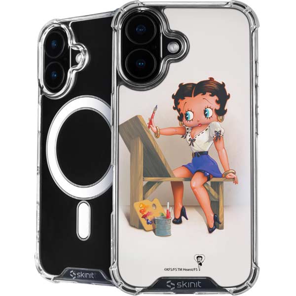 Betty Boop The Artist iPhone 16 Plus MagSafe Case