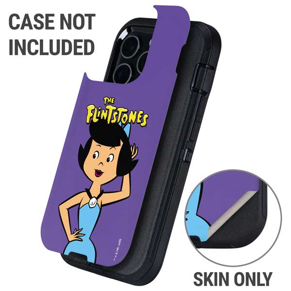 The Flinstones Betty Rubble Otterbox Defender iPhone Skin