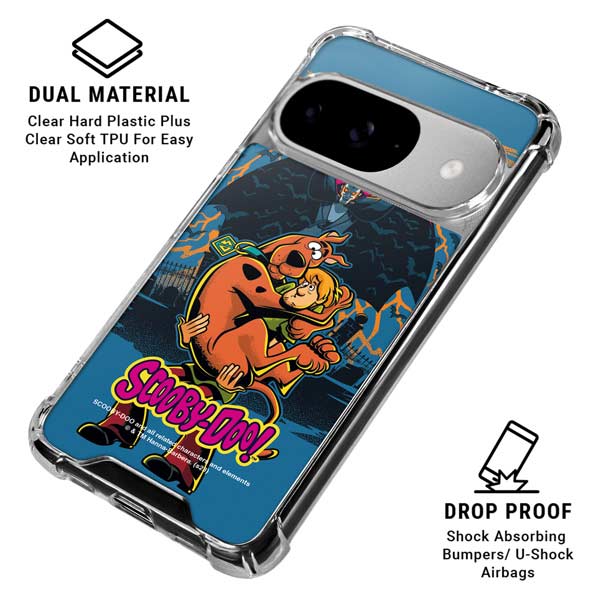 Scooby Doo Beware of Dracula Google Pixel 10 Clear Case