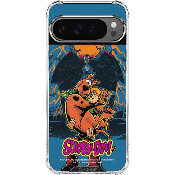 Scooby Doo Beware of Dracula Google Pixel 10 Pro XL Clear Case