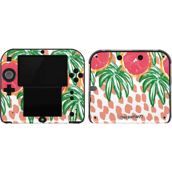 Bouffants and Broken Hearts Graphic Grapefruit Nintendo Skins