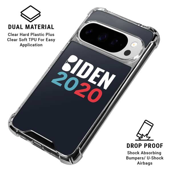 Biden 2020 Google Pixel 10 Pro XL Clear Case