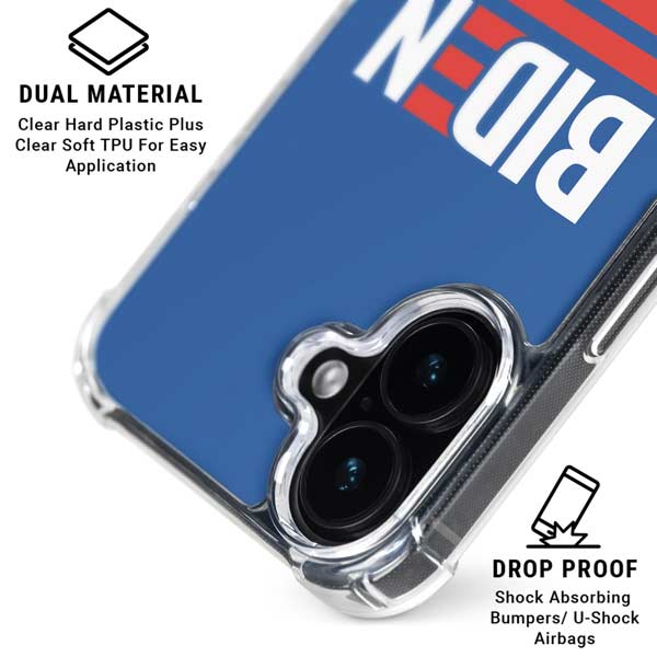 Biden Political iPhone 17 Clear Case