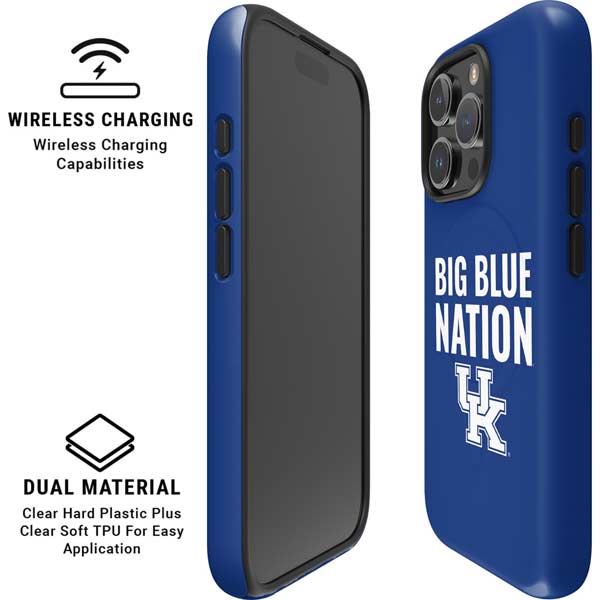 University of Kentucky Big Blue Nation iPhone 16 Pro Max Magsafe Impact Case