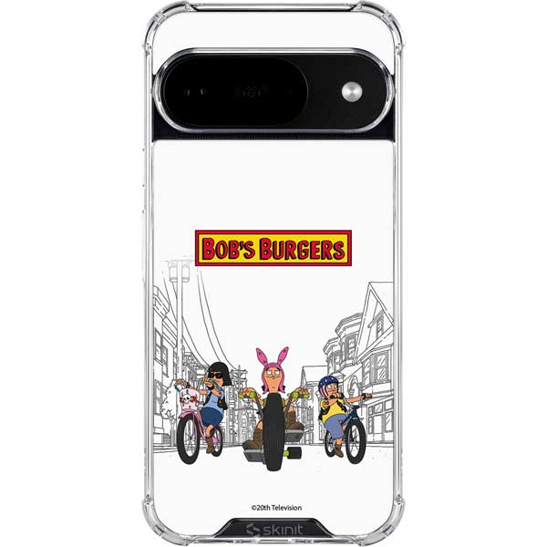 Bobs Burgers Bike Squad Google Pixel 10 Clear Case