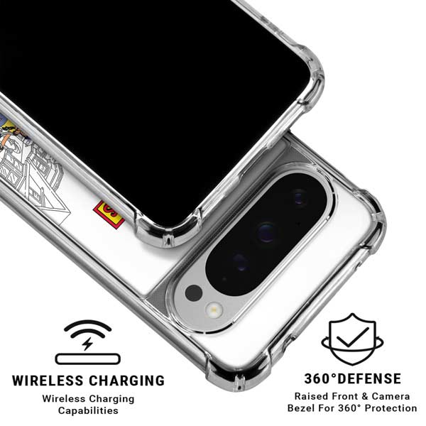 Bobs Burgers Bike Squad Google Pixel 10 Pro Clear Case