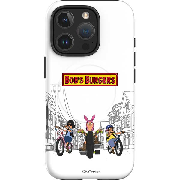 Bobs Burgers Bike Squad iPhone 16 Pro Max Magsafe Impact Case