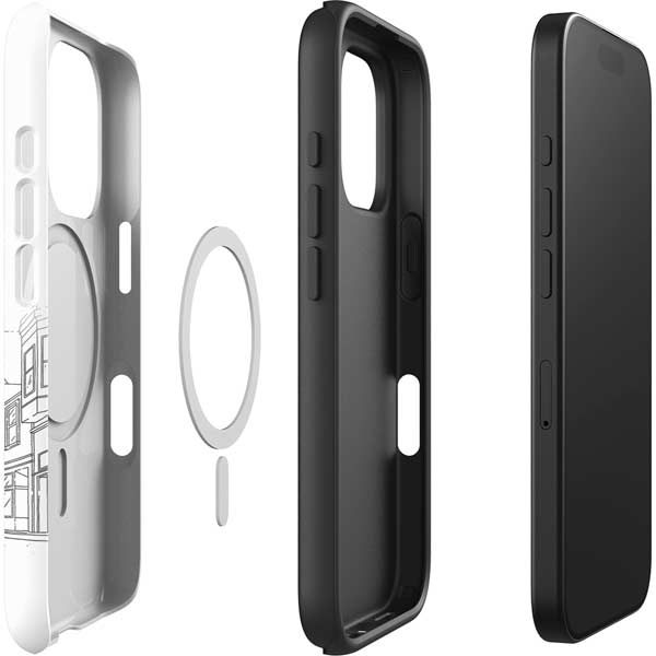 Bobs Burgers Bike Squad iPhone 16 Pro Max Magsafe Impact Case