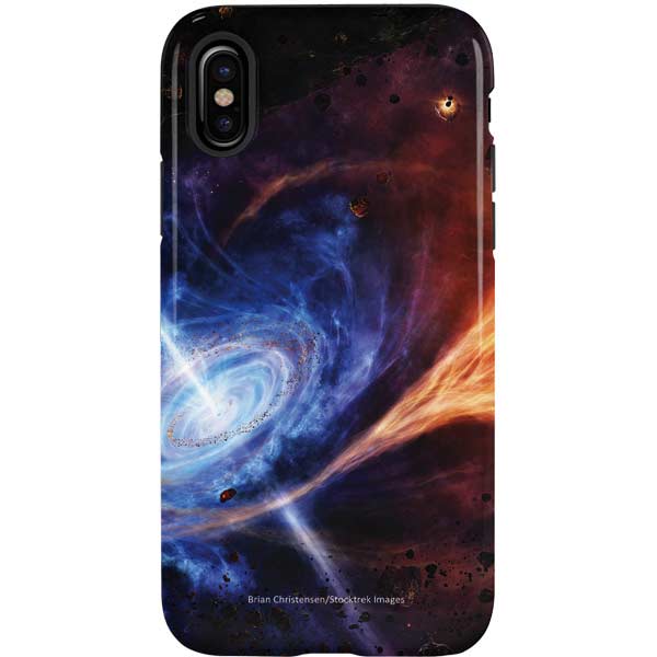 StockTrek Binary System Orbiting near a Black Hole iPhone XS Pro Case