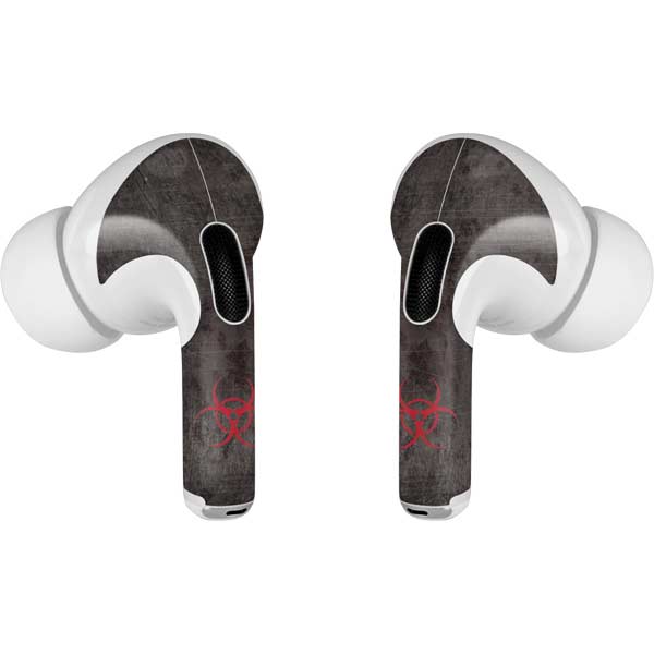 Biohazard Red AirPods Skins