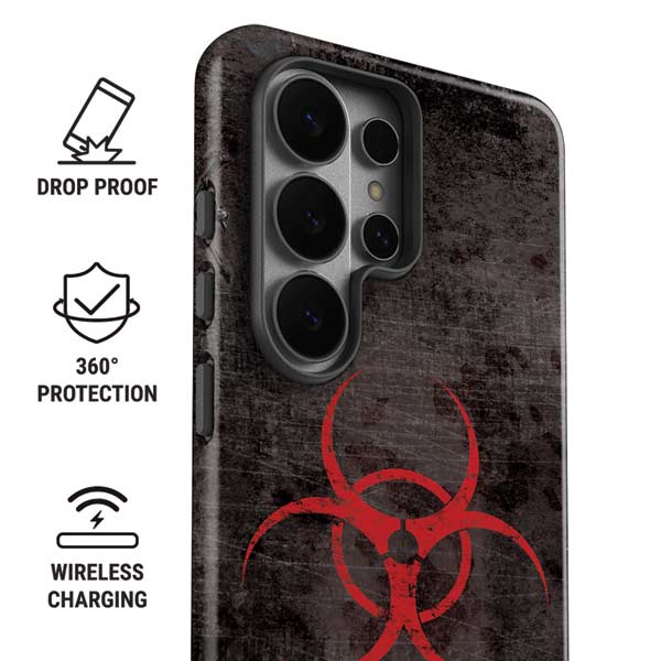 Biohazard Red Galaxy S26 Ultra Impact Case